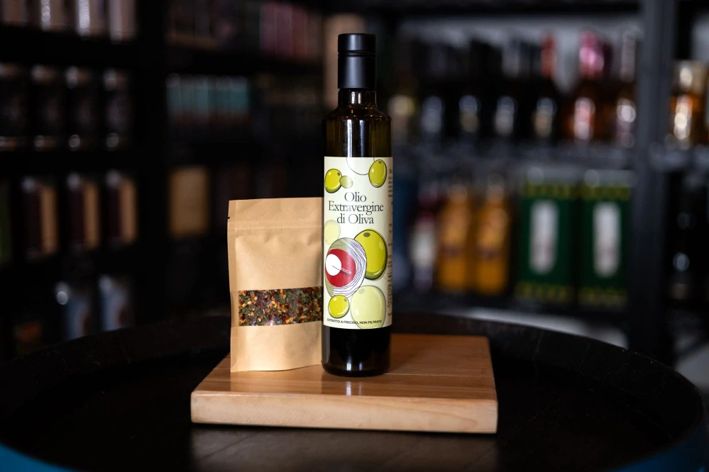 OLIO EXTRAVERGINE DI OLIVA "NOCE GRANDE" 500 ml - nefiltrovaný